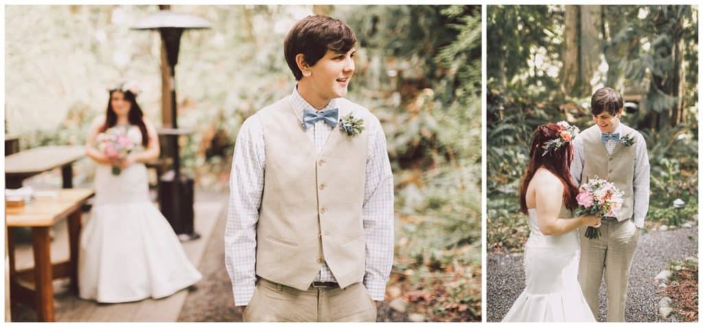 Fall elopement at Treehouse Point