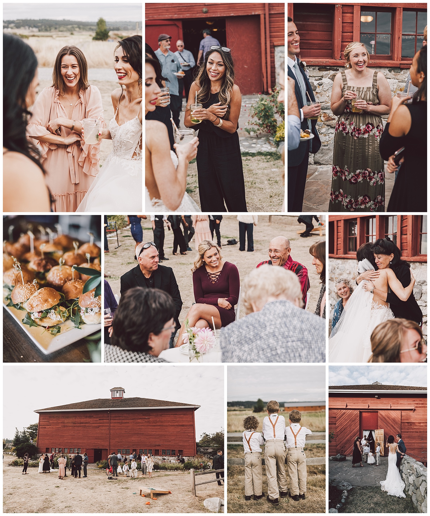 Crockett Farm wedding by Whidbey Island wedding photographer Kyle Goldie, Luma Weddings