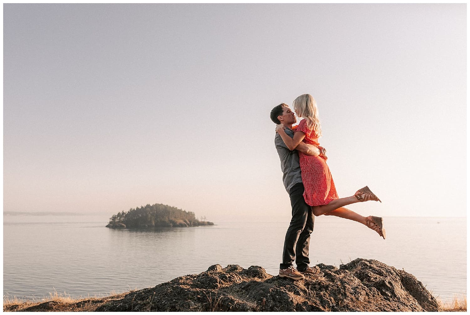 Smoke Storm 2018 engagement session in Anacortes, WA