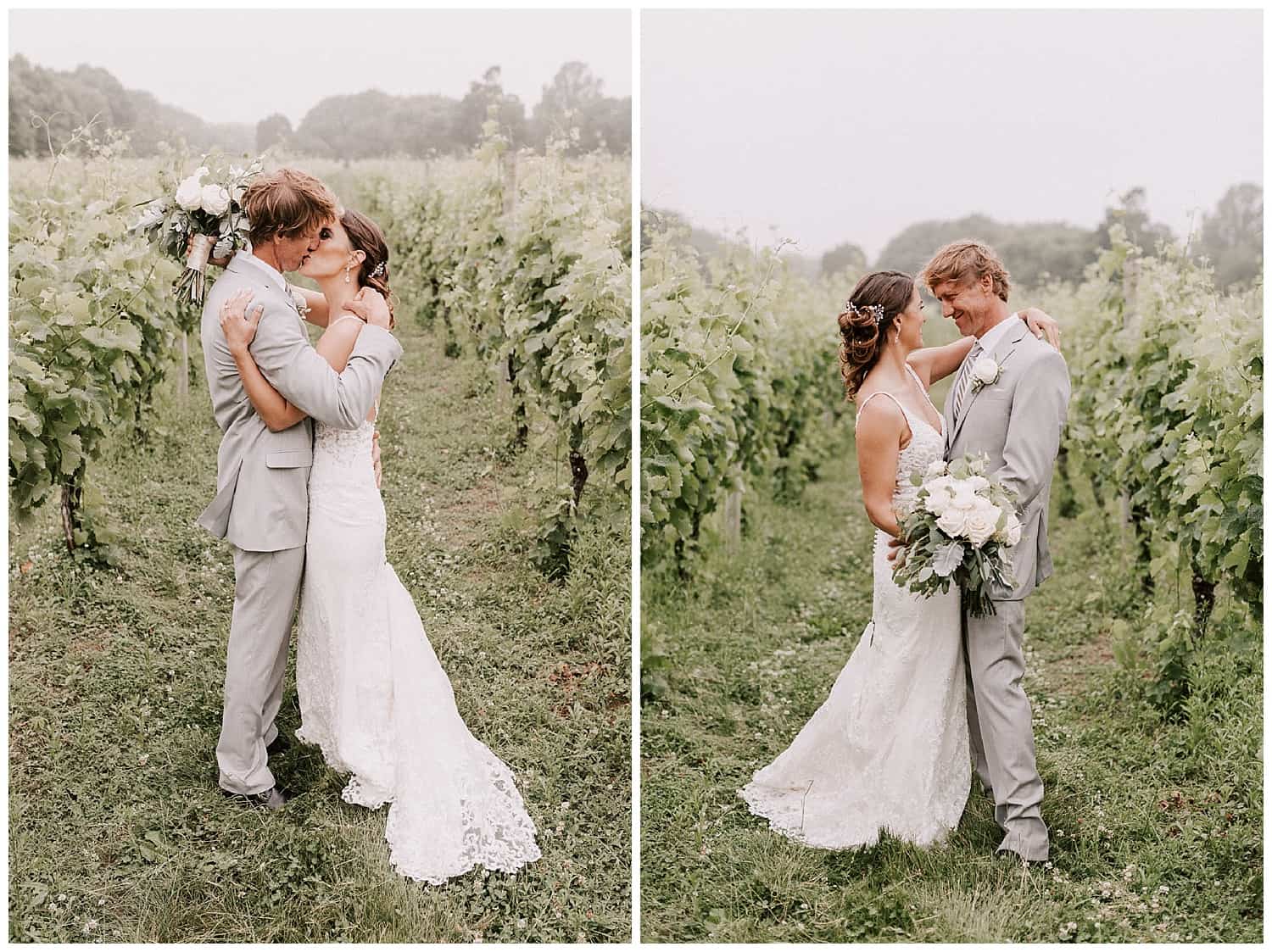Old Field Vineyards wedding photos in Southold, NY