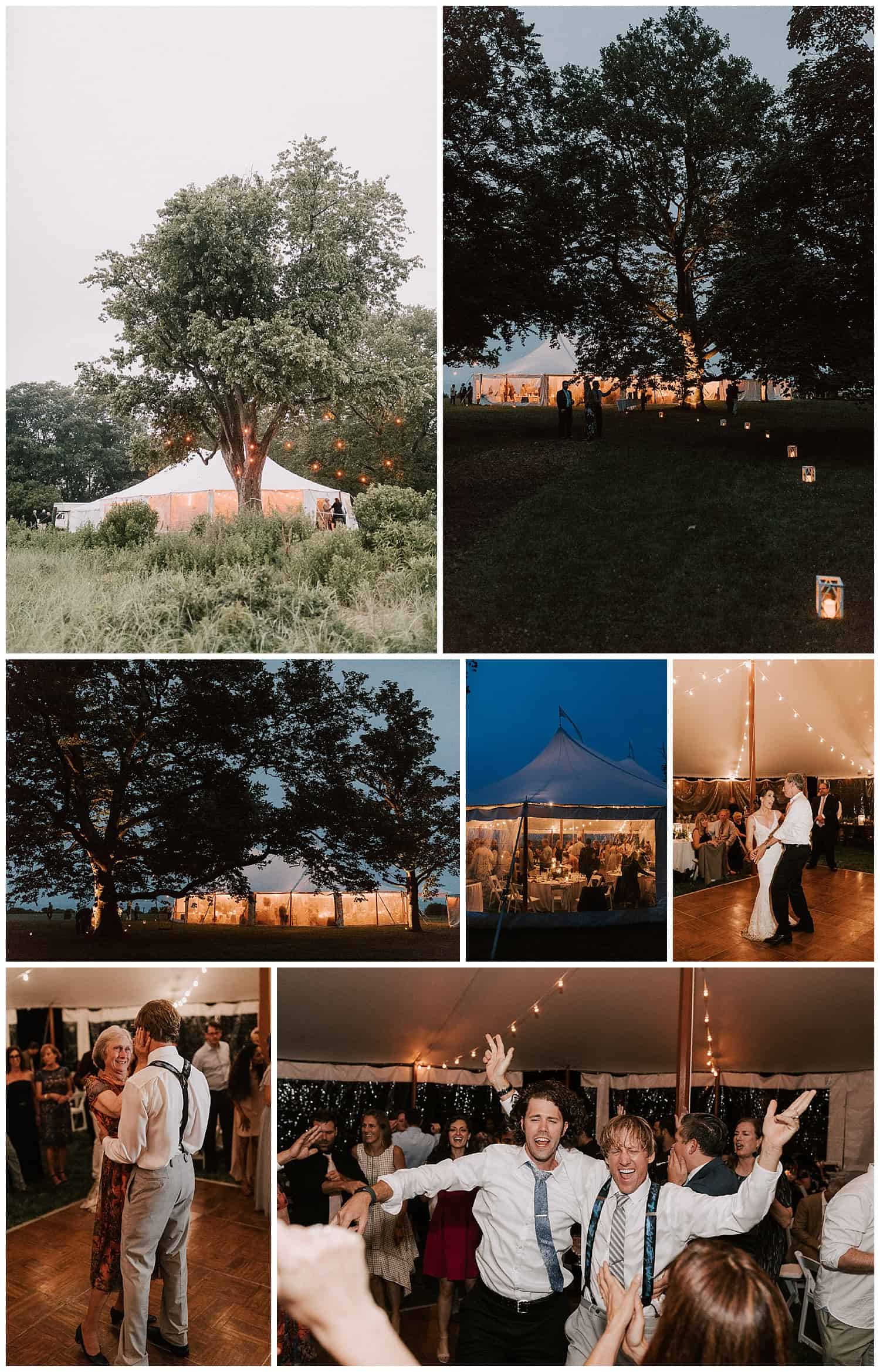 The Old Field Vineyards wedding venue photos during reception