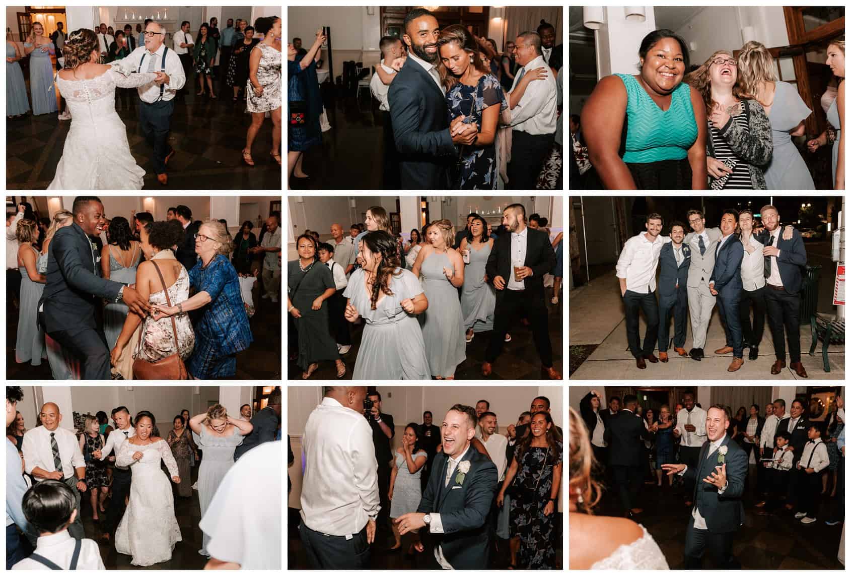 Monte Cristo Ballroom wedding reception photos by Luma Weddings