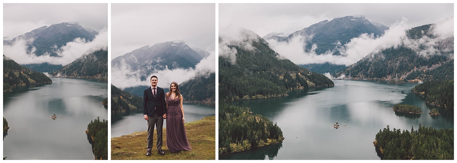 Lake Diablo engagement photos by Luma Weddings