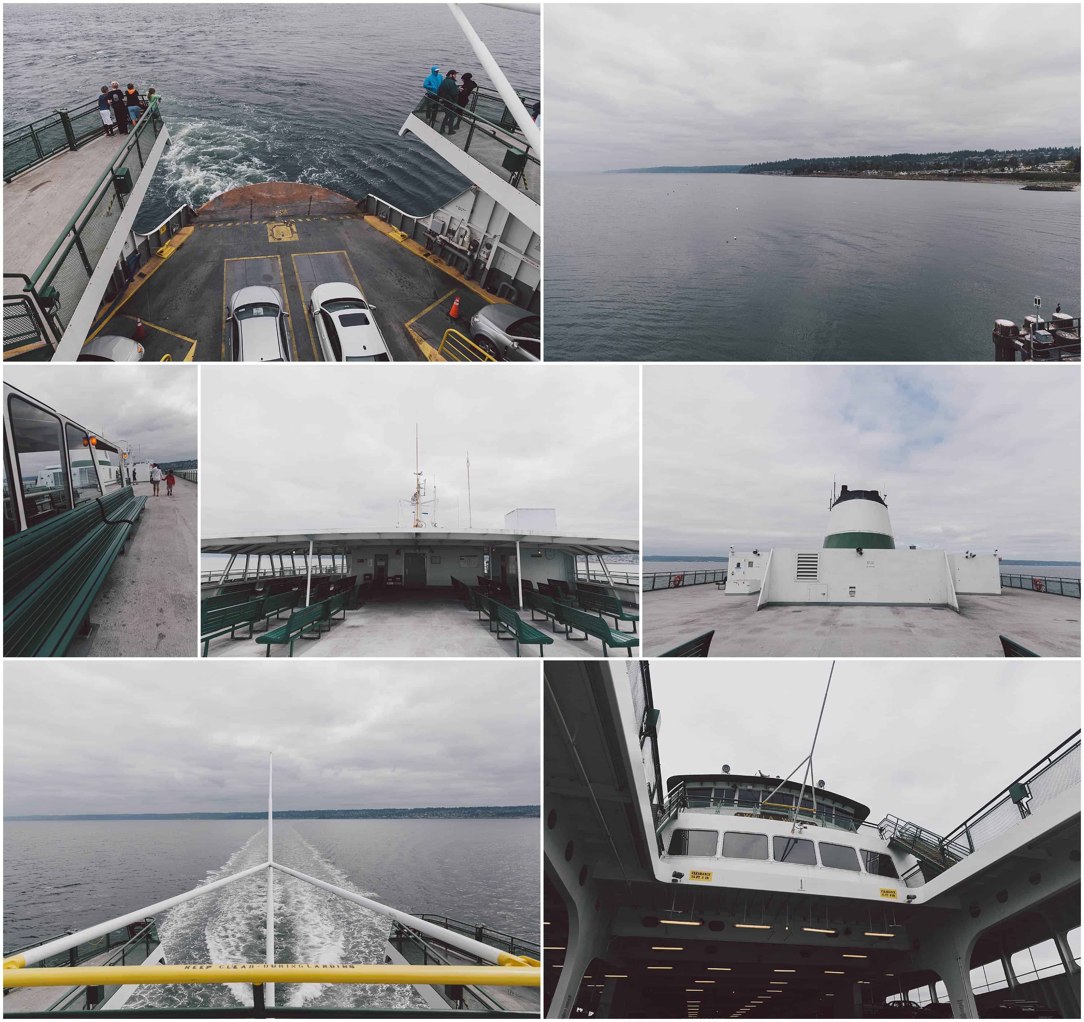 Using the ferry for Olympic Peninsula weddings