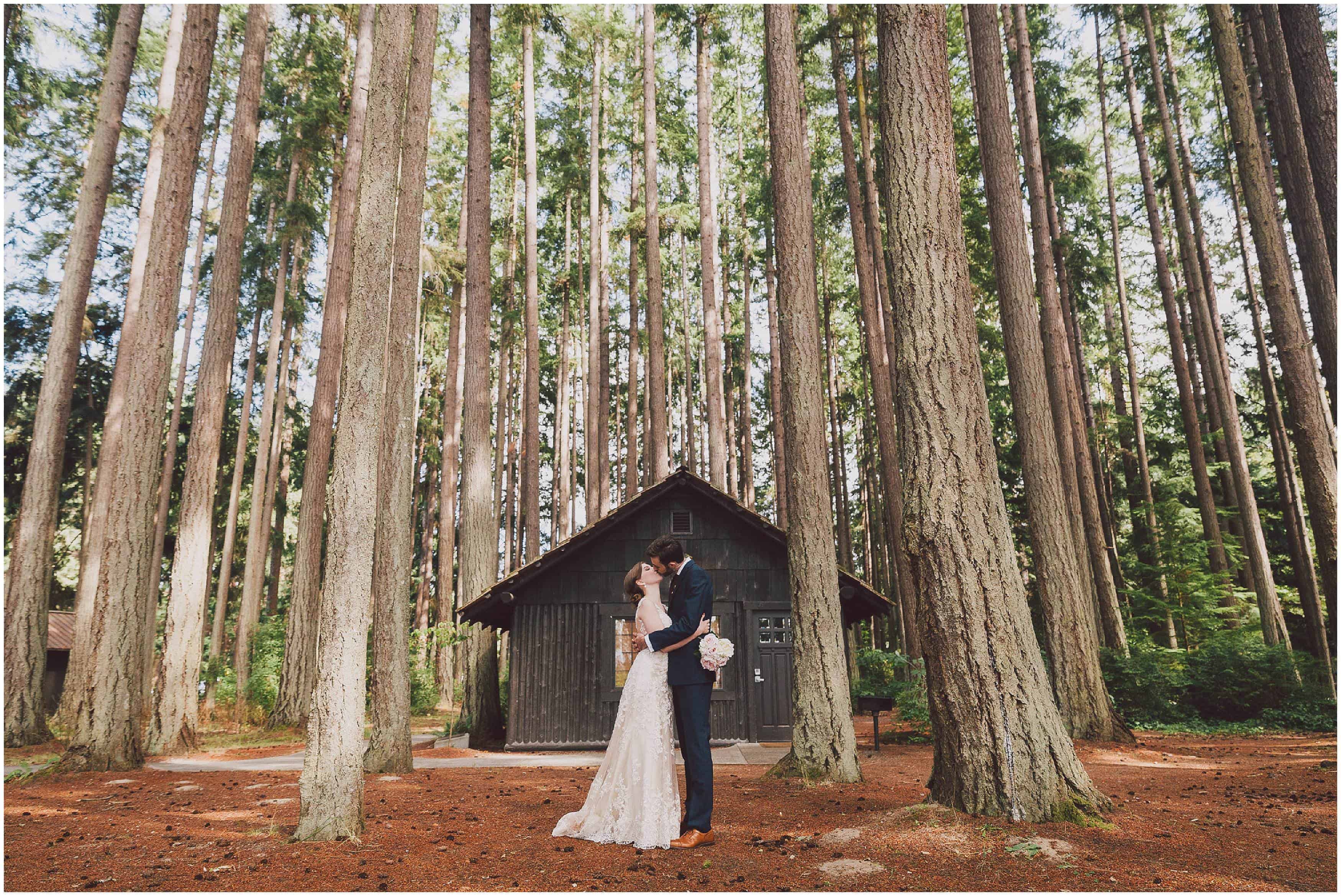 Kitsap Memorial State Park wedding photos