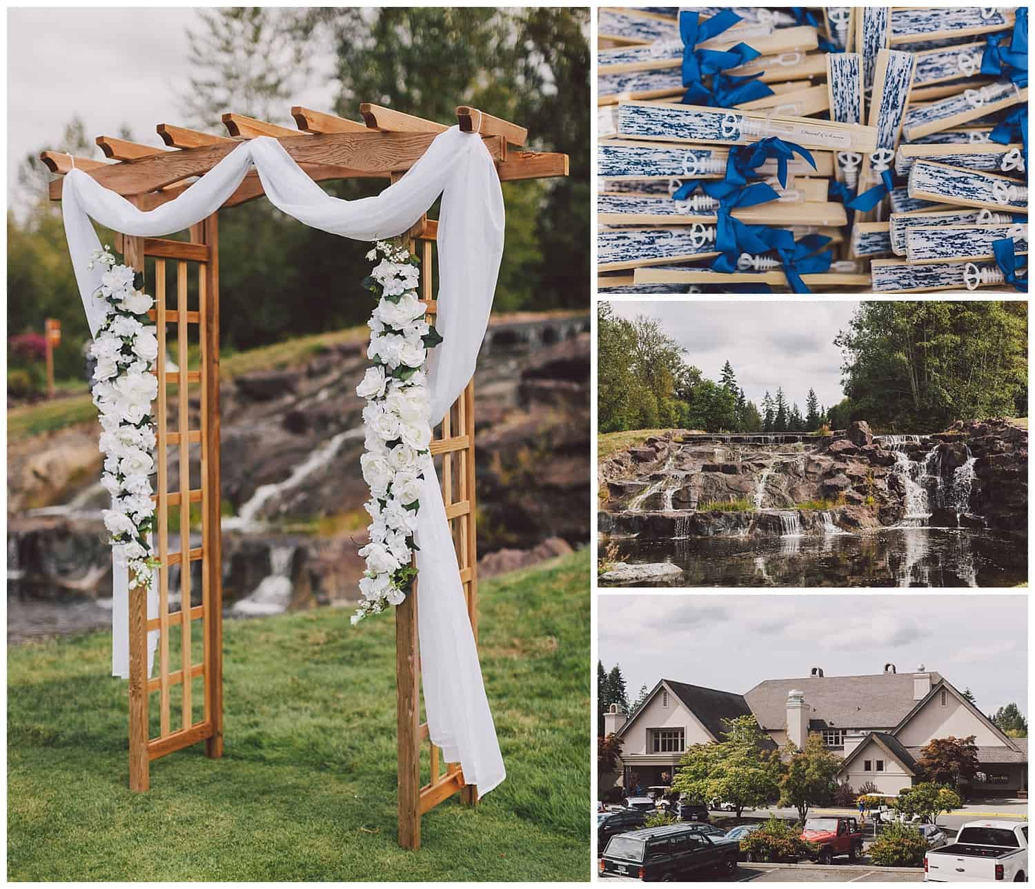 Echo Falls Golf Club wedding venue in Snohomish, WA by Kyle Goldie of Luma Weddings