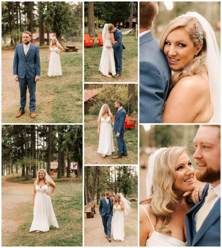 Priest Lake Wedding at Elkins Resort | Megan & Ryan