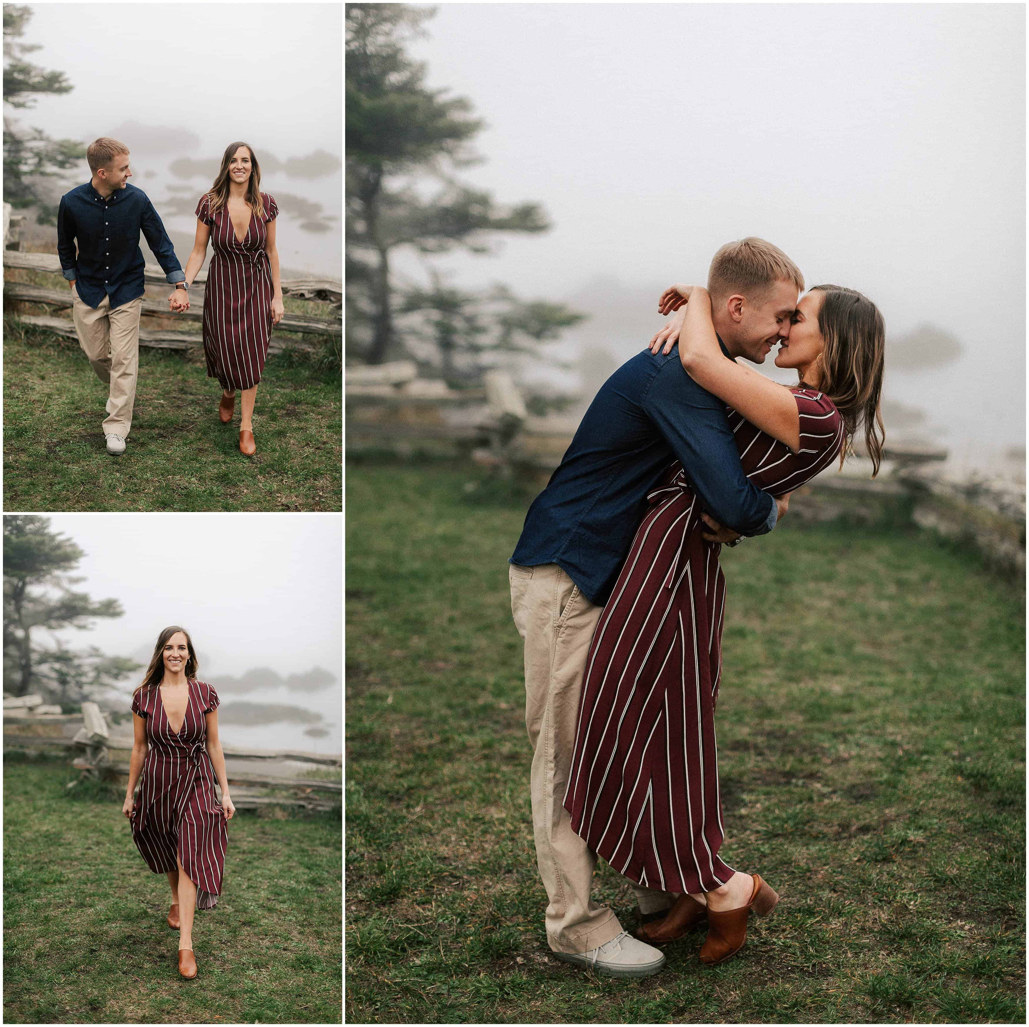 Outdoor engagement photos in the PNW by Kyle Goldie of Luma Weddings