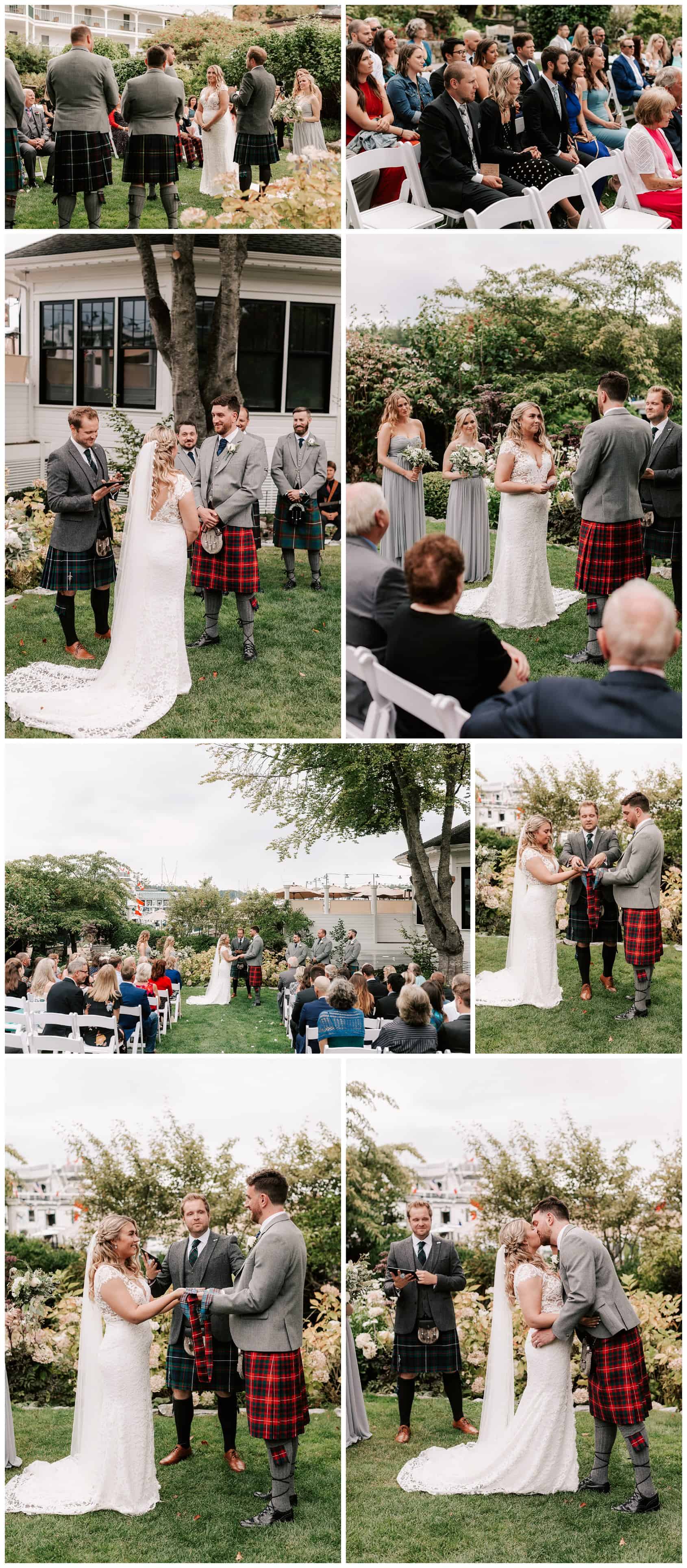 Roche Harbor wedding photos by Luma Weddings
